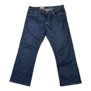 AG Adriano Goldschmied Jeans The Protege Mens Dark Wash 36X32 Straight Leg Denim